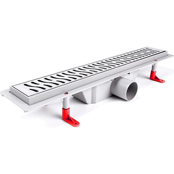 Трап Azario Harmony 45 см (с рамкой из нержавеющей стали) AZ-CH 450 HN - фото 2