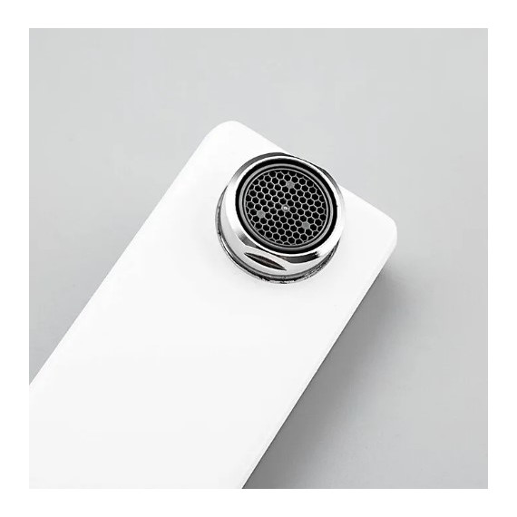 Смеситель для ванны Gappo Futura G1117-8, белый/хром - фото, картинка 4 Смеситель для ванны Gappo Futura G1117-8, белый/хром - фото 4