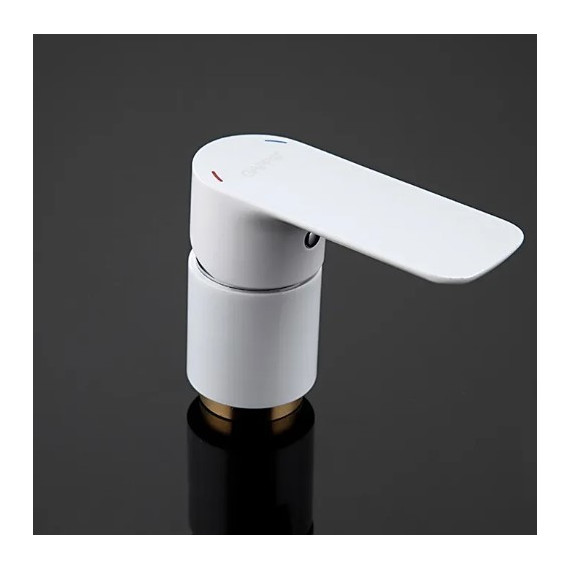 Смеситель для ванны Gappo G1148-8, белый/хром - фото, картинка 8 Смеситель для ванны Gappo G1148-8, белый/хром - фото 8