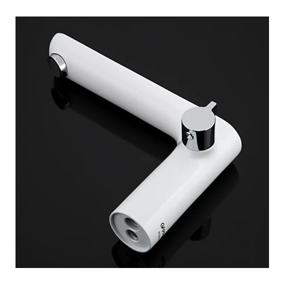 Смеситель для ванны Gappo Noar G1148, белый/хром - фото, картинка 4 Смеситель для ванны Gappo Noar G1148, белый/хром - фото 4