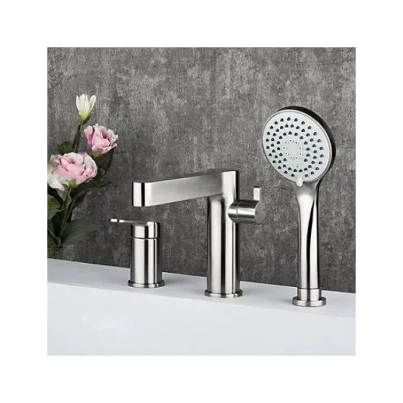 Смеситель для ванны Gappo G1199-30, сатин - фото, картинка 2 Смеситель для ванны Gappo G1199-30, сатин - фото 2