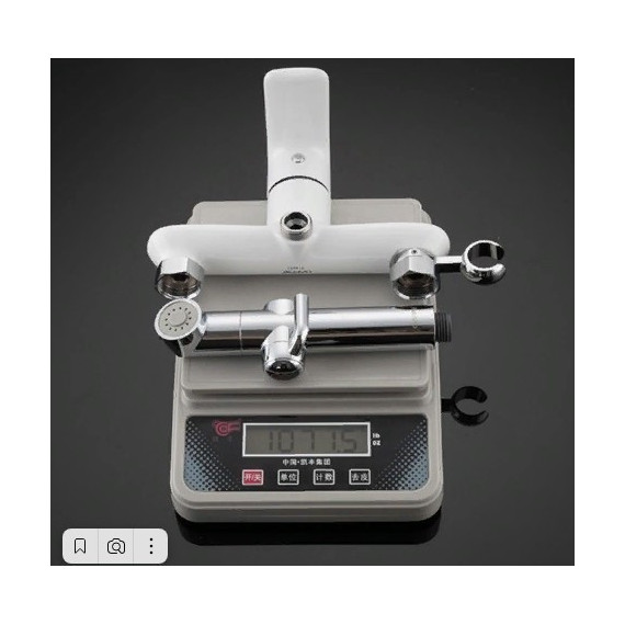 Набор для гигиенического душа Gappo Noar G2048-8, белый/хром - фото, картинка 5 Набор для гигиенического душа Gappo Noar G2048-8, белый/хром - фото 5