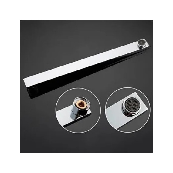 Смеситель для ванны с душевым гарнитуром Gappo Jacob G2207-7, белый/хром - фото 7