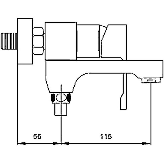 Смеситель для ванны с душевым гарнитуром Gappo Tomahawk G3202-8, белый/хром - фото, картинка 3 Смеситель для ванны с душевым гарнитуром Gappo Tomahawk G3202-8, белый/хром - фото 3