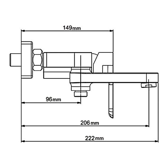 Смеситель для ванны с душевым гарнитуром Gappo G3248, белый/хром - фото, картинка 11 Смеситель для ванны с душевым гарнитуром Gappo G3248, белый/хром - фото 11