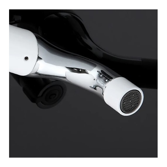 Смеситель для ванны с душевым гарнитуром Gappo Stella G3249, белый/хром - фото, картинка 9 Смеситель для ванны с душевым гарнитуром Gappo Stella G3249, белый/хром - фото 9