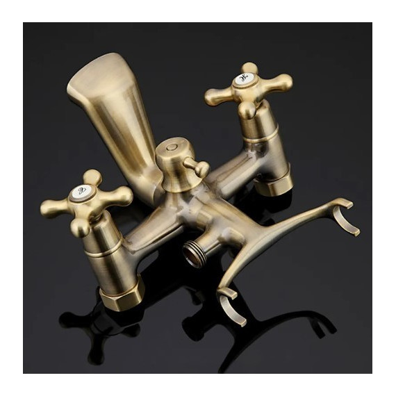 Смеситель для ванны с душевым гарнитуром Gappo Sofia G3263-4, бронза - фото, картинка 7 Смеситель для ванны с душевым гарнитуром Gappo Sofia G3263-4, бронза - фото 7