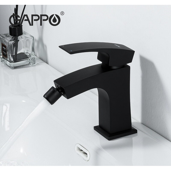 Смеситель для биде Gappo G5007-6, черный - фото 2