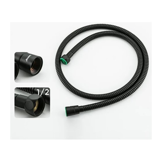 Набор для гигиенического душа Gappo G7217-6, черный - фото, картинка 5 Набор для гигиенического душа Gappo G7217-6, черный - фото 5