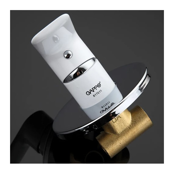 Набор для гигиенического душа Gappo Noar G7248, белый/хром - фото, картинка 5 Набор для гигиенического душа Gappo Noar G7248, белый/хром - фото 5