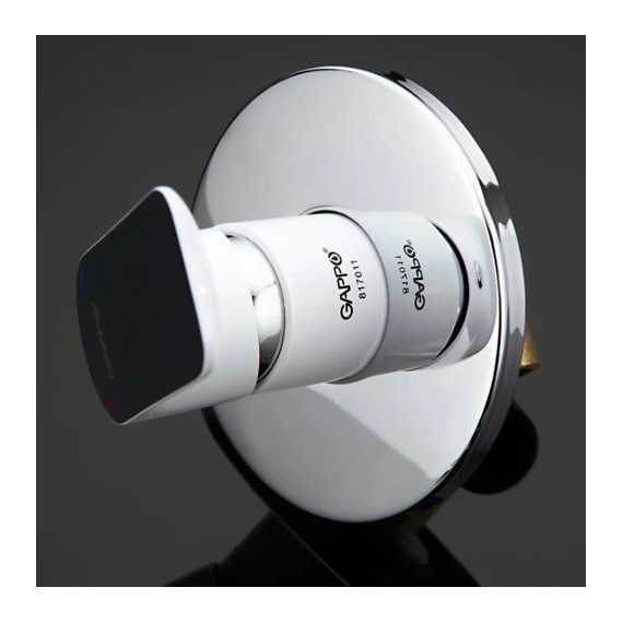 Набор для гигиенического душа Gappo Noar G7248, белый/хром - фото, картинка 6 Набор для гигиенического душа Gappo Noar G7248, белый/хром - фото 6