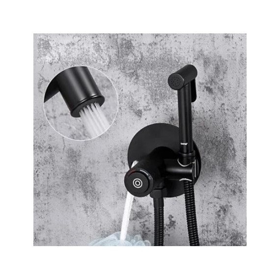 Набор для гигиенического душа Gappo G7288-6, черный - фото 2