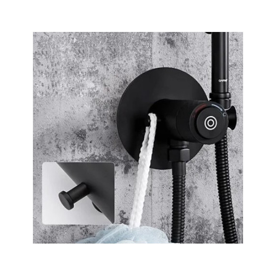 Набор для гигиенического душа Gappo G7288-6, черный - фото 3