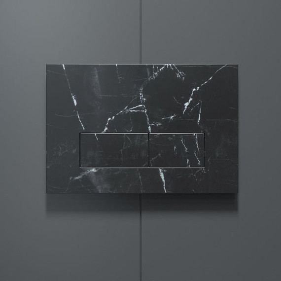 Кнопка смыва Iddis On-x ONX01B0i77, чёрный мрамор - фото 3