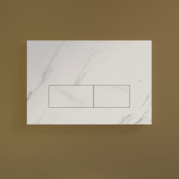 Кнопка смыва Iddis On-x ONX01W0i77, белый мрамор - фото 3