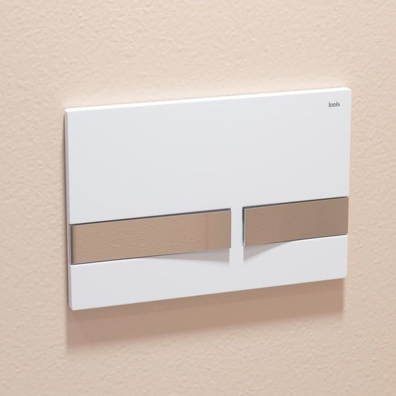 Кнопка смыва Iddis Unifix UNI06WCi77, белый матовый - фото 4