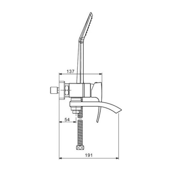 Смеситель для ванны с душевым гарнитуром Gappo Jacob G3207 - фото, картинка 9 Смеситель для ванны с душевым гарнитуром Gappo Jacob G3207 - фото 9