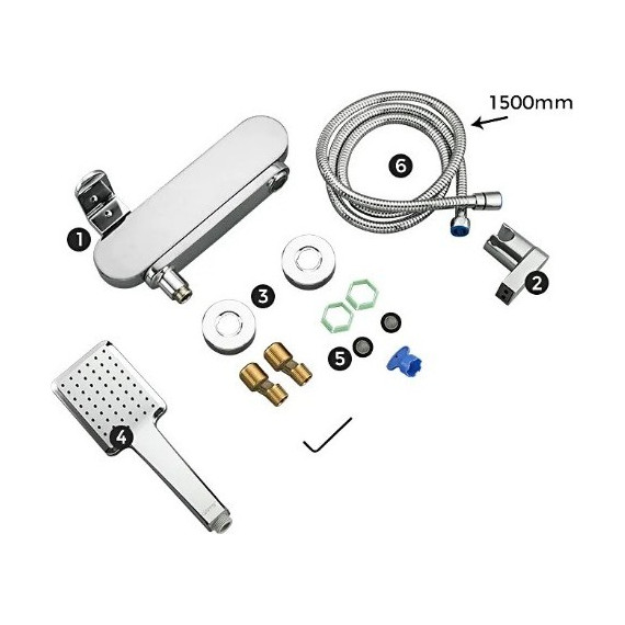 Смеситель для ванны с душевым гарнитуром Gappo G3283 - фото, картинка 7 Смеситель для ванны с душевым гарнитуром Gappo G3283 - фото 7