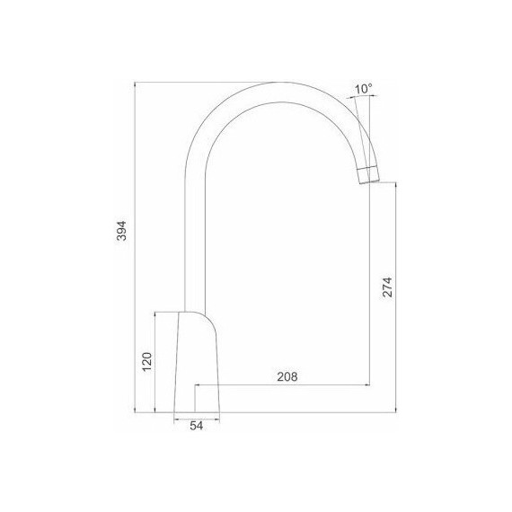 Смеситель для кухни Gappo G4003-8, белый/хром - фото 6