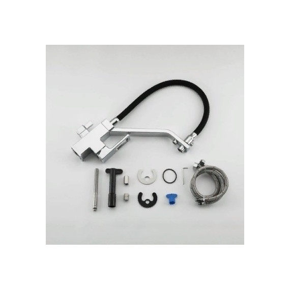 Смеситель для кухни Gappo G4318, черный/хром - фото 5