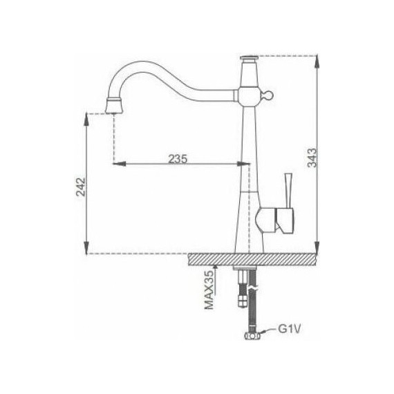 Смеситель для кухни Gappo G4398-12 - фото 4