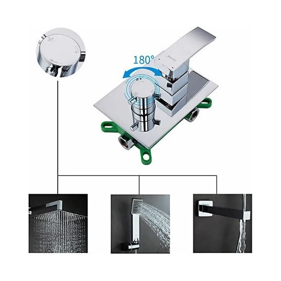 Душевая система для ванны Gappo G7102 - фото 8