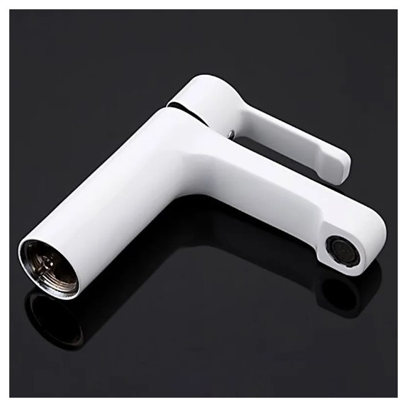 Смеситель для раковины Gappo Tomahawk G1002-8, белый/хром - фото 4