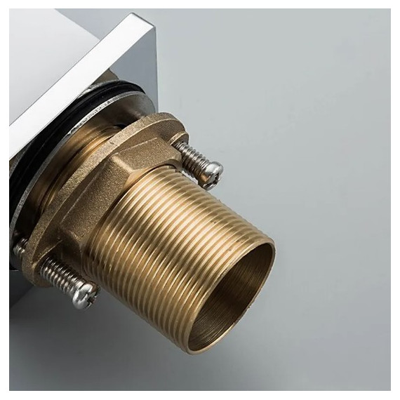 Смеситель для раковины высокий Gappo G1007-78, белый/хром - фото 9