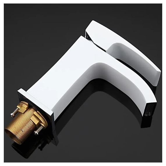 Смеситель для раковины Gappo Jacob G1007-8, белый/хром - фото 5