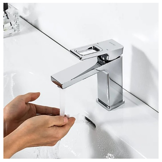 Смеситель для раковины Gappo Futura G1018-1 - фото, картинка 2 Смеситель для раковины Gappo Futura G1018-1 - фото 2