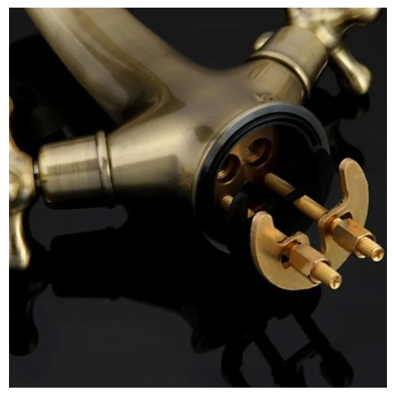 Смеситель для раковины Gappo Sofia G1063-4, бронза - фото 7