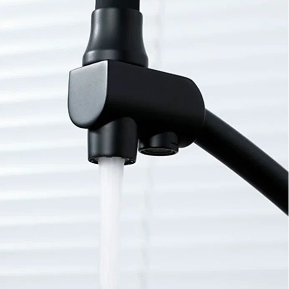 Смеситель для кухни Gappo G4398-16, черный - фото 7