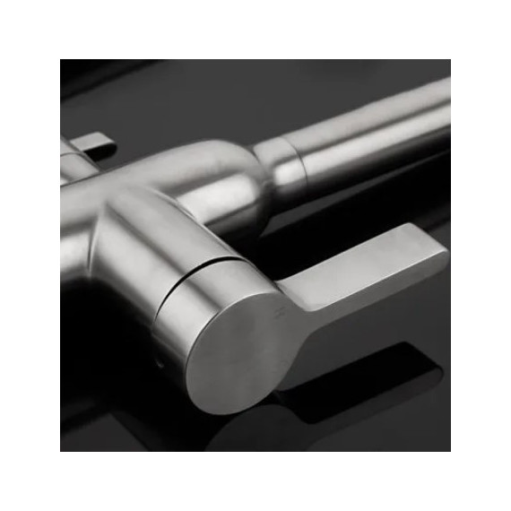 Смеситель для кухни Gappo G4399-4, сатин - фото 6