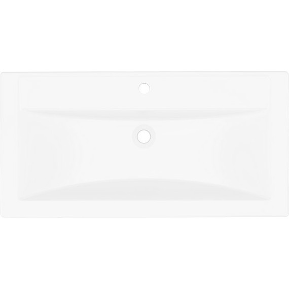 Тумба подвесная с раковиной Velvex Klaufs 90 см tpKLA.90.1Y.NEW-616.216, белый - фото 6