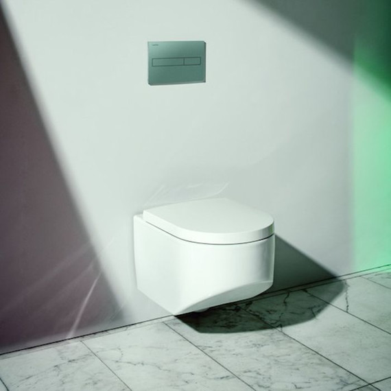 Унитаз подвесной безободковый Laufen Sonar 8.2034.1.000.000.1 - фото, картинка 2 Унитаз подвесной безободковый Laufen Sonar 8.2034.1.000.000.1 - фото 2