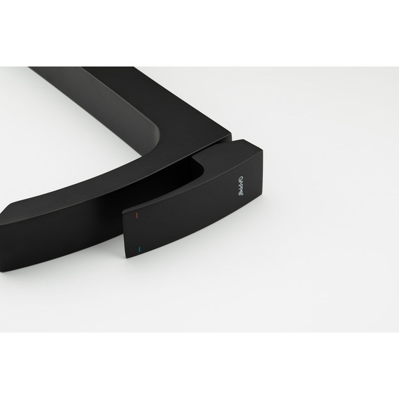 Смеситель для раковины высокий Gappo G1007-16, черный - фото 5