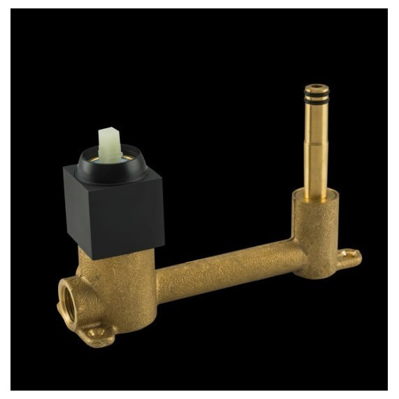 Смеситель для раковины настенный Gappo Futura G1017-16, черный - фото, картинка 4 Смеситель для раковины настенный Gappo Futura G1017-16, черный - фото 4