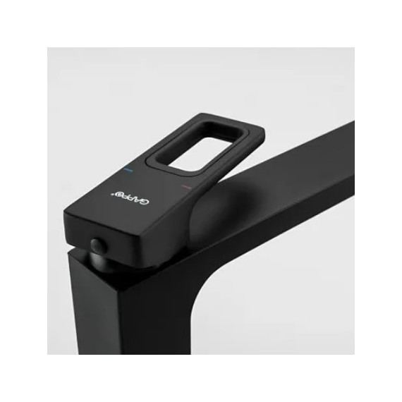 Смеситель для раковины высокий Gappo G1017-62, черный - фото, картинка 6 Смеситель для раковины высокий Gappo G1017-62, черный - фото 6