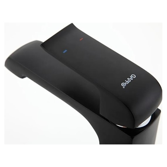 Смеситель для раковины Gappo Aventador G1050, черный - фото 5