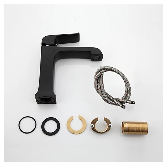 Смеситель для раковины Gappo Aventador G1050, черный - фото 8