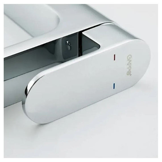 Смеситель для раковины высокий Gappo G1083-2 - фото 4