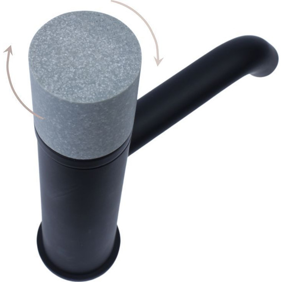 Смеситель для раковины Bronze de Luxe Focus 24601BG, Цвет производителя: чёрный - фото 5