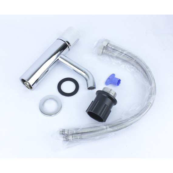 Смеситель для раковины Bronze de Luxe Focus 24601CM, Цвет производителя: хром - фото 8