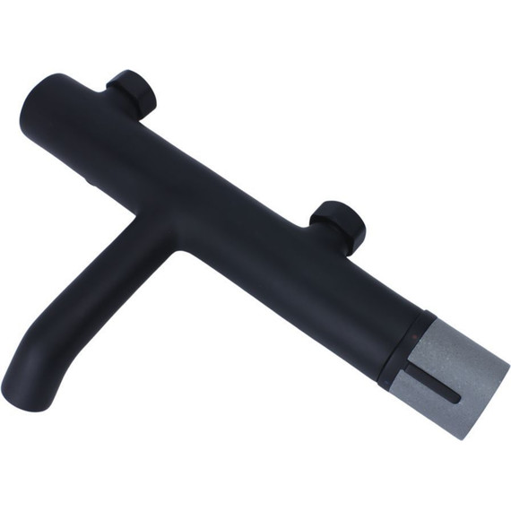 Смеситель для ванны Bronze de Luxe Focus 24603BG, чёрный матовый, Цвет производителя: чёрный матовый - фото 2