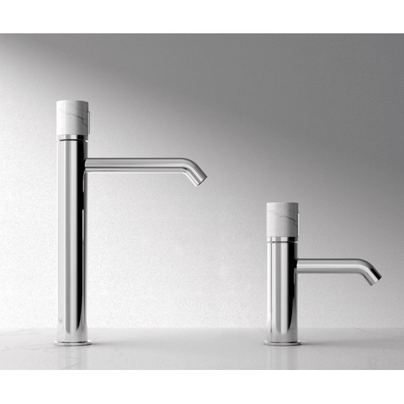 Смеситель для раковины высокий Bronze de Luxe Focus 24615CM, Цвет производителя: хром - фото 7