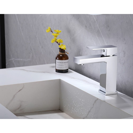 Смеситель для раковины Abber Daheim AF8210, Цвет производителя: хром - фото, картинка 2 Смеситель для раковины Abber Daheim AF8210, Цвет производителя: хром - фото 2