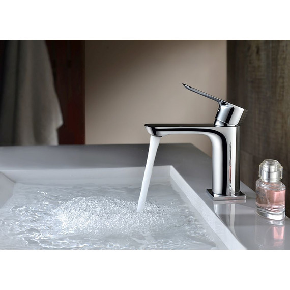 Смеситель для раковины Abber Weiss Insel AF8010, Цвет производителя: хром - фото 2