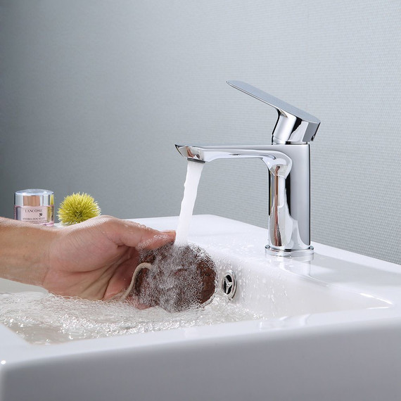 Смеситель для раковины Abber Weiss Insel AF8010, Цвет производителя: хром - фото 4