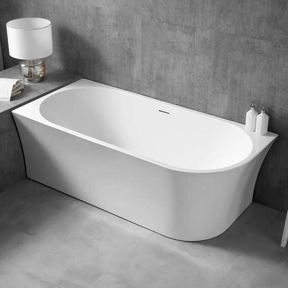 Ванна отдельностоящая Abber AB9257-1.5 L 150x78 см - фото 