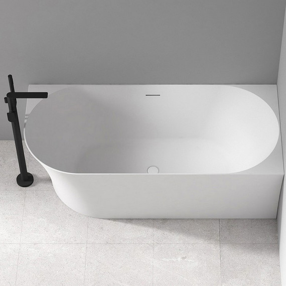 Ванна акриловая Abber AB9258-1.7 R 170x78 см - фото 